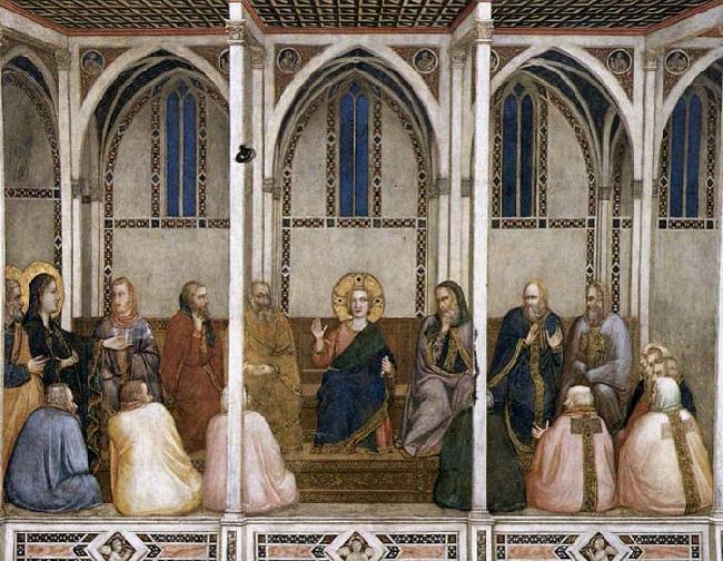 GIOTTO di Bondone Christ Among the Doctors oil painting picture